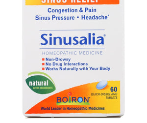 Boiron Sinusalia Sinus Pain - 60 Tablets - RubertOrganics