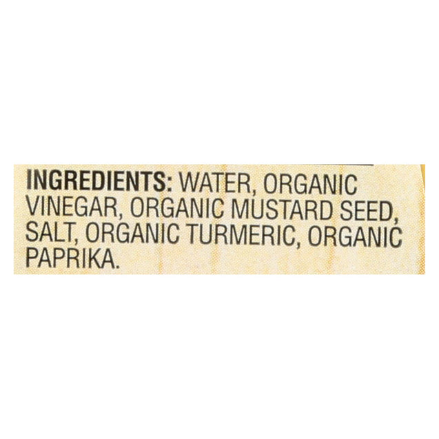 Woodstock Organic Mustard - Yellow - 8 Oz.