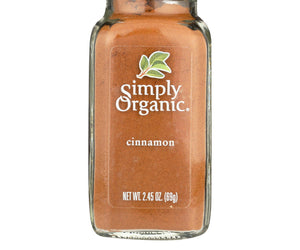 Simply Organic Cinnamon - Case Of 6 - 2.45 Oz.