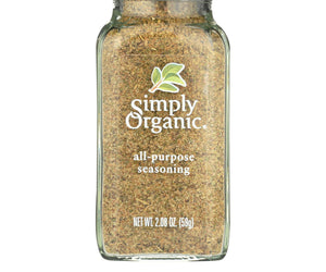 Simply Organic All Purpose Seasoning - Case Of 6 - 2.08 Oz.