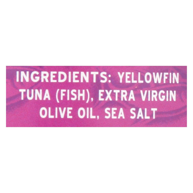 Crown Prince Yellowfin Tuna In Extra Virgin Olive Oil - Solid Light - Case Of 12 - 5 Oz. - RubertOrganics