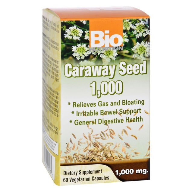 Bio Nutrition - Caraway Seed 1 000 Mg - 1000 Mg - 60 Vegetarian Capsules - RubertOrganics