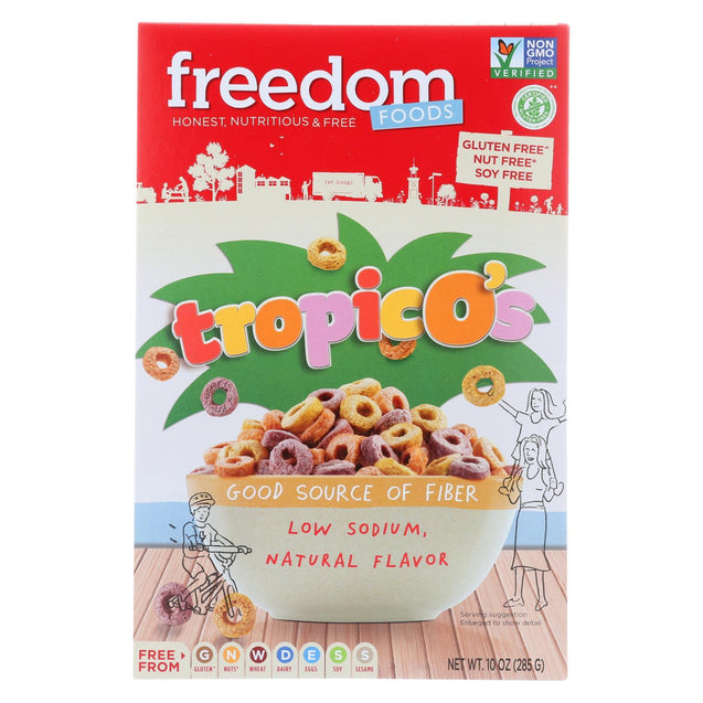Freedom Foods - Cereal - Tropicos - Gluten Free - 10 Oz - Case Of 5 - RubertOrganics