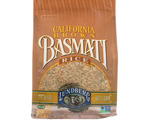 Lundberg Family Farms Organic Brown Basmati Rice - Case Of 6 - 2 Lb. - RubertOrganics