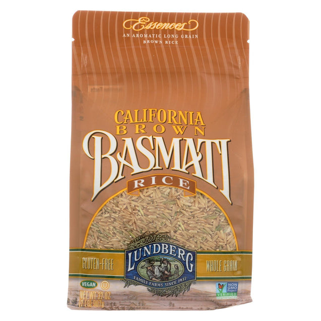 Lundberg Family Farms Organic Brown Basmati Rice - Case Of 6 - 2 Lb. - RubertOrganics