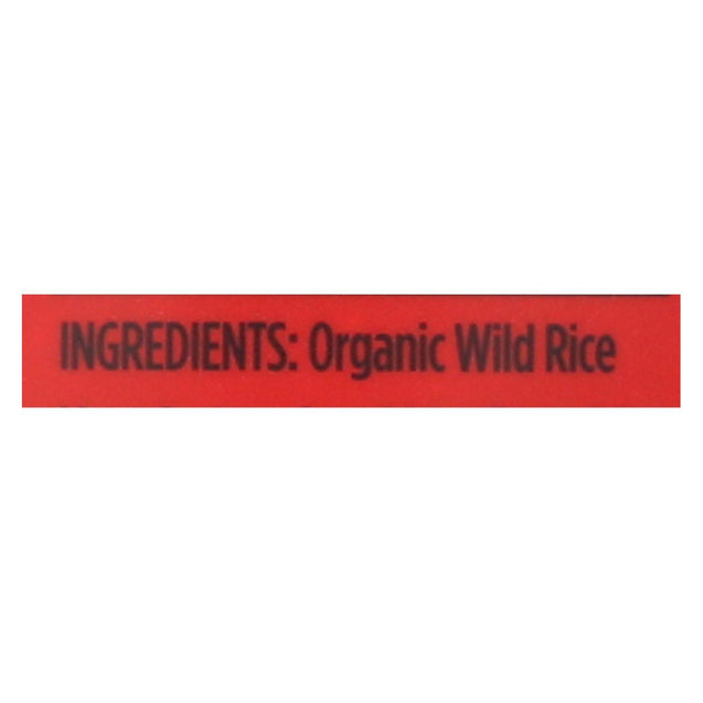 Lundberg Family Farms Quick Wild Rice - Case Of 6 - 8 Oz. - RubertOrganics
