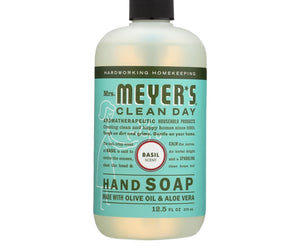Mrs. Meyer's Clean Day - Liquid Hand Soap - Basil - 12.5 Oz - RubertOrganics