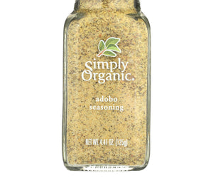Simply Organic Adobo Seasoning - Case Of 6 - 4.41 Oz.