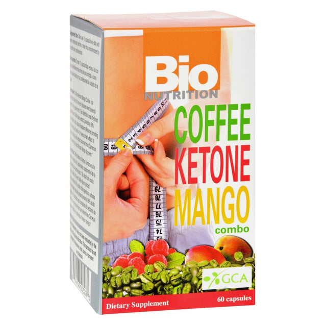 Bio Nutrition Coffee Keytone Mango Combo - 60 Ct - RubertOrganics