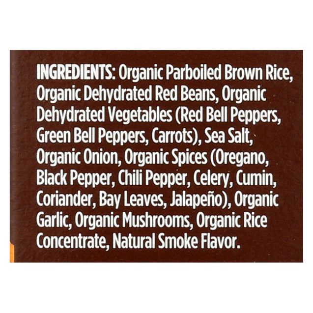 Lundberg Family Farms Organic Whole Grain Red Beans And Rice - Case Of 6 - 6 Oz. - RubertOrganics