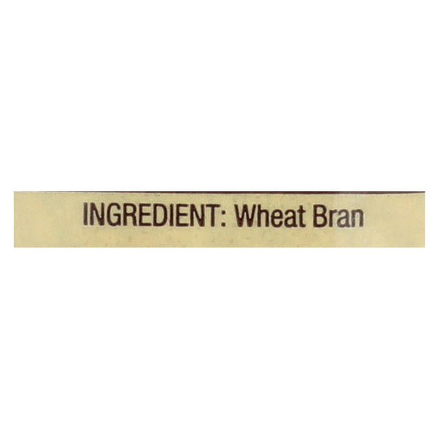 Bob's Red Mill - Wheat Bran - 8 Oz - Case Of 4 - RubertOrganics