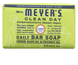 Mrs. Meyer's Clean Day - Bar Soap - Lemon Verbena - 5.3 Oz - RubertOrganics