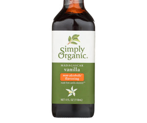 Simply Organic Vanilla Flavoring - Organic - 4 Oz - Case Of 6