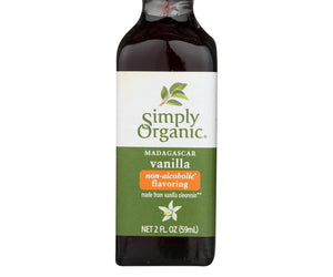Simply Organic Vanilla Flavoring - Organic - 2 Oz - Case Of 6