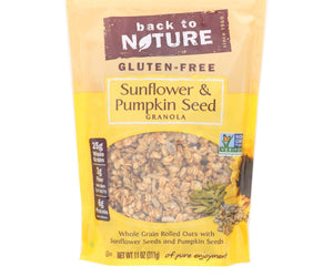 Back To Nature Granola - Sunflower And Pumpkin Seed - Case Of 6 - 11 Oz. - RubertOrganics