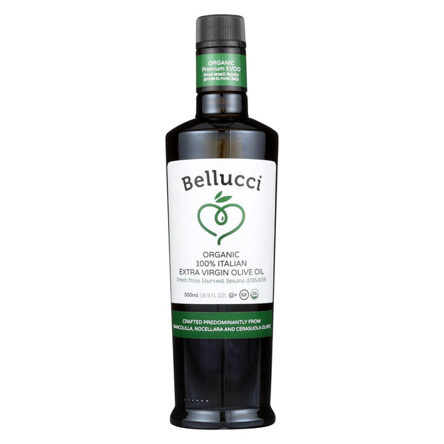 Bellucci Premium Olive Oil - Extra Virgin - Case Of 6 - 500 Ml - RubertOrganics