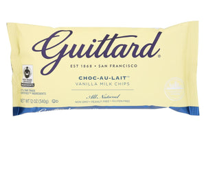 Guittard Chocolate Chips - Choc-au-lait - Case Of 12 - 12 Oz. - RubertOrganics