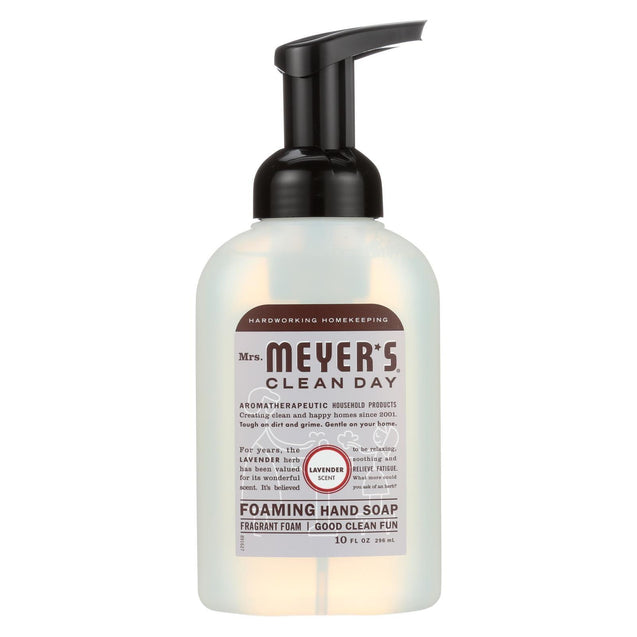 Mrs. Meyer's Clean Day - Foaming Hand Soap - Lavender - Case Of 6 - 10 Fl Oz - RubertOrganics