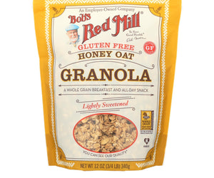 Bob's Red Mill - Gluten Free Honey Oat Granola - 12 Oz - Case Of 4 - RubertOrganics