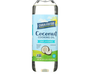 Carrington Farms Coconut Cooking Oil - Case Of 6 - 16 Fl Oz. - RubertOrganics