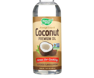 Nature's Way Liquid Coconut Oil - 10 Oz - RubertOrganics