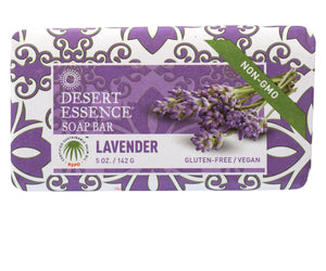 Desert Essence Bar Soap - Lavender - 5 Oz - RubertOrganics