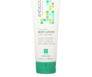 Andalou Naturals Lotion - Rosemary And Lemon Balm - Case Of 1 - 8 Fl Oz. - RubertOrganics