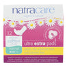 Natracare Ultra Extra Pads W-wings - Normal -  12 Count - RubertOrganics