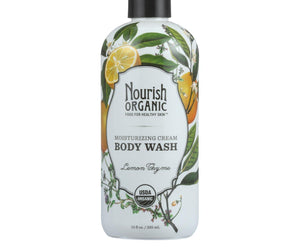Nourish Body Wash - Organic - Lemon Thyme - 10 Fl Oz - RubertOrganics