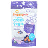 Happyyogis Yogurt Snacks - Organic - Freeze-dried - Greek - Babies And Toddlers - Blueberry And Purple Carrot - 1 Oz - Case Of 8 - RubertOrganics