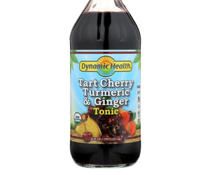 Dynamic Health Tonic - Tart Cherry Turmeric And Ginger - Organic Certified - 16 Oz - RubertOrganics