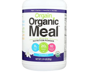 Orgain Organic Meal - Vanilla Bean - 2.01 Lb. - RubertOrganics