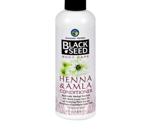 Black Seed Conditioner - Henna And Amla - 8 Oz - RubertOrganics