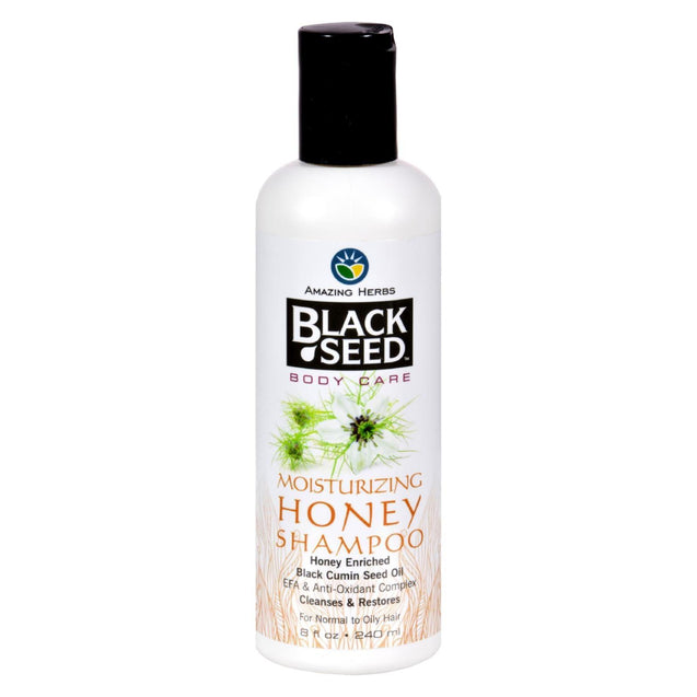 Black Seed Shampoo - Honey - 8 Oz - RubertOrganics