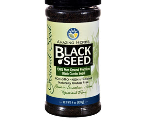Black Seed Black Cumin Seed - Ground - 4 Oz - RubertOrganics
