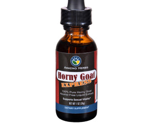 Black Seed Liquid Extract - Horny Goat Express - 1 Oz - RubertOrganics