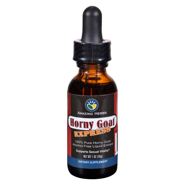 Black Seed Liquid Extract - Horny Goat Express - 1 Oz - RubertOrganics