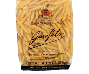 Garofalo Pasta - Rigate - Penne - Mezani - Case Of 20 - 16 Oz - RubertOrganics