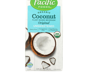 Pacific Natural Foods Coconut Original - Unsweetened - Case Of 12 - 32 Fl Oz. - RubertOrganics