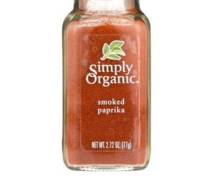 Simply Organic Smoked Paprika - Case Of 6 - 2.72 Oz.