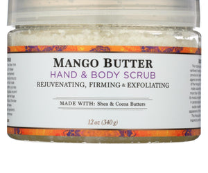 Nubian Heritage Hand And Body Scrub - Mango Butter - 12 Oz - RubertOrganics