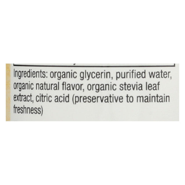 Natures Way Stevia - Organic - Vanilla - Drops - 2 Oz - RubertOrganics