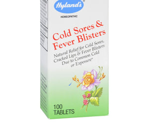 Hylands Homeopathic Cold Sores And Fever Blisters - 100 Tablets - RubertOrganics