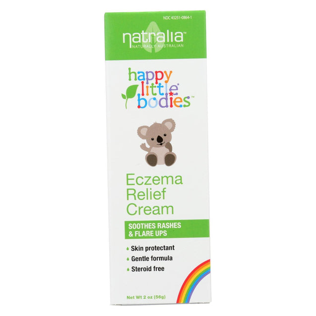 Happy Little Bodies Eczema Relief Cream - Natralia - 2 Oz - RubertOrganics