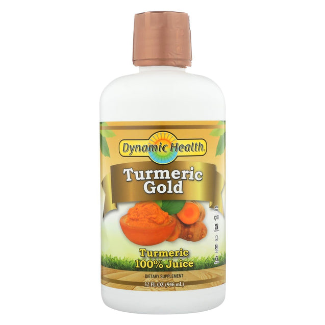 Dynamic Health Juice - Turmeric Gold - 32 Oz - RubertOrganics