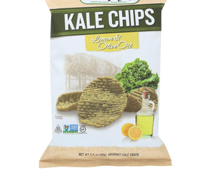 Simply 7 Kale Chips - Lemon And Olive Oil - Case Of 12 - 3.5 Oz.