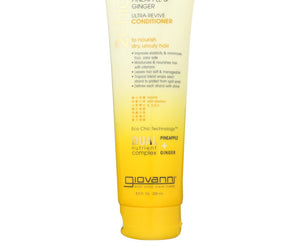 Giovanni Hair Care Products Conditioner - Pineapple And Ginger - Case Of 1 - 8.5 Oz. - RubertOrganics