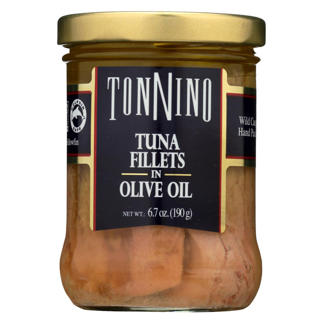 Tonnino Tuna Fillets - Olive Oil - Case Of 6 - 6.7 Oz.