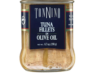 Tonnino Tuna Fillets - Olive Oil - Case Of 6 - 6.7 Oz.