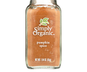 Simply Organic Pumpkin Spice - Case Of 6 - 1.94 Oz.
